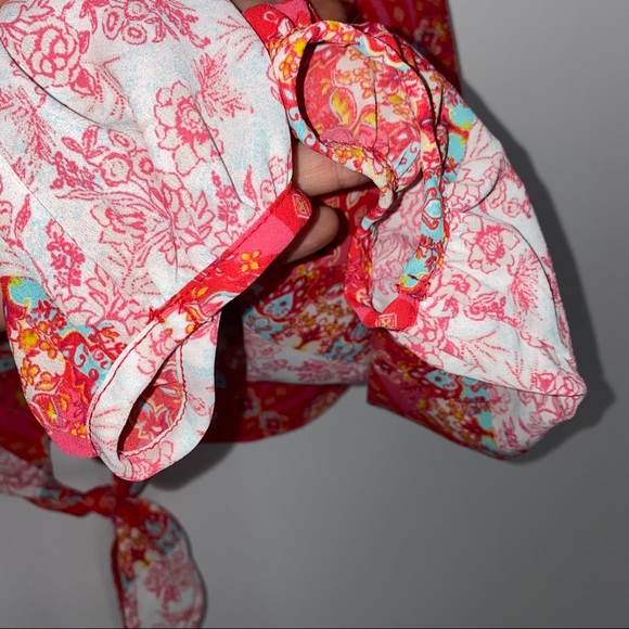 ALTAR’D STATE Cropped Tie-Front Top, Size S - Picture 4 of 7